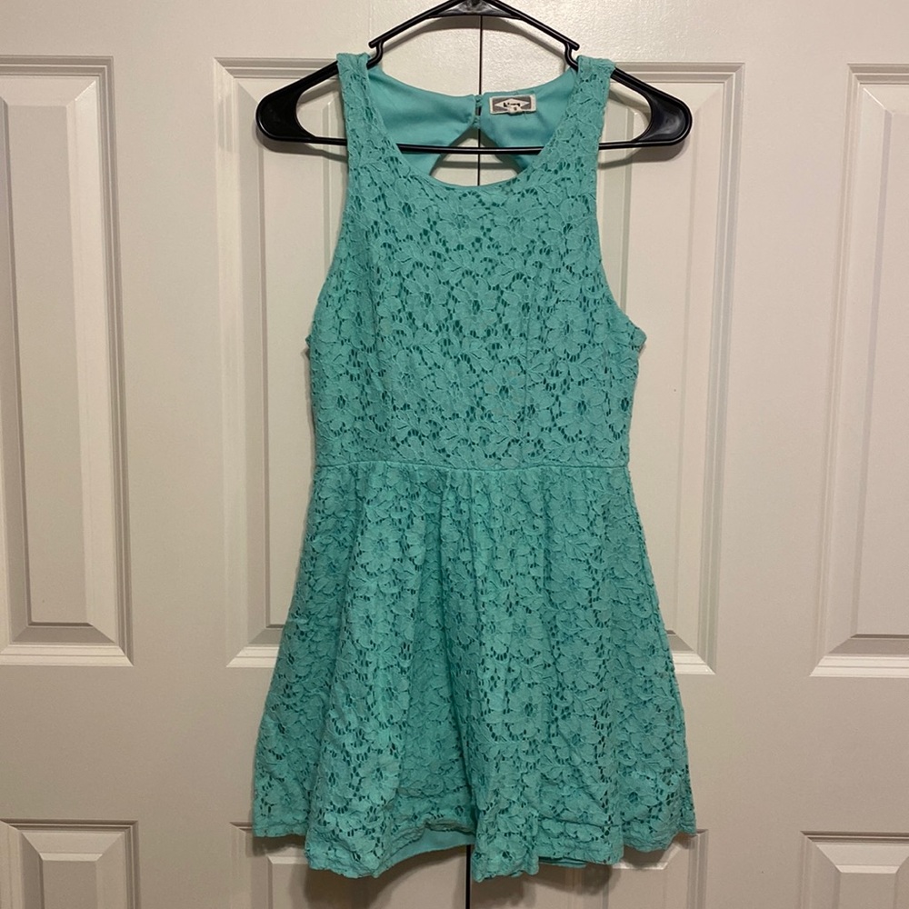 Kirra Lace Open Back Dress